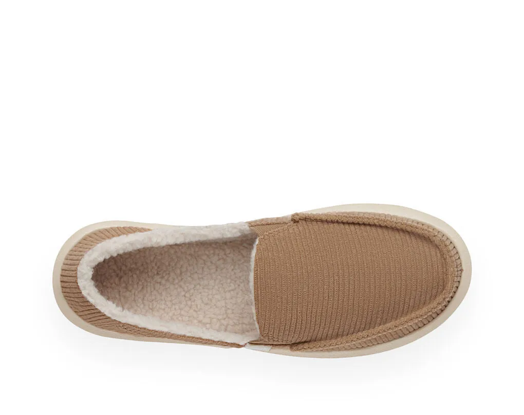 Sanuk Donna Cord Chill Shoe-Tan