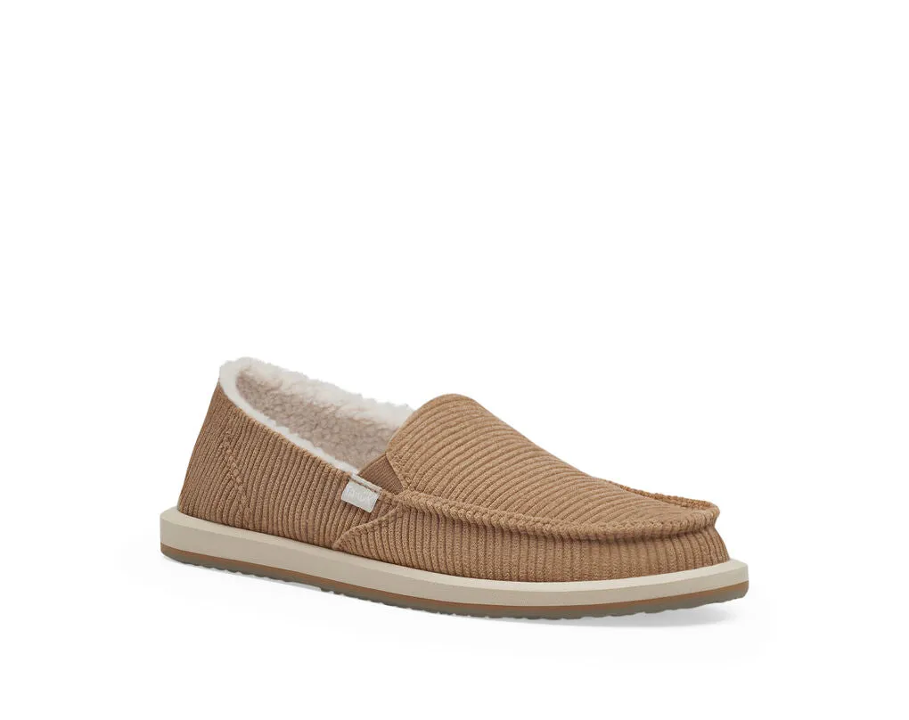 Sanuk Donna Cord Chill Shoe-Tan