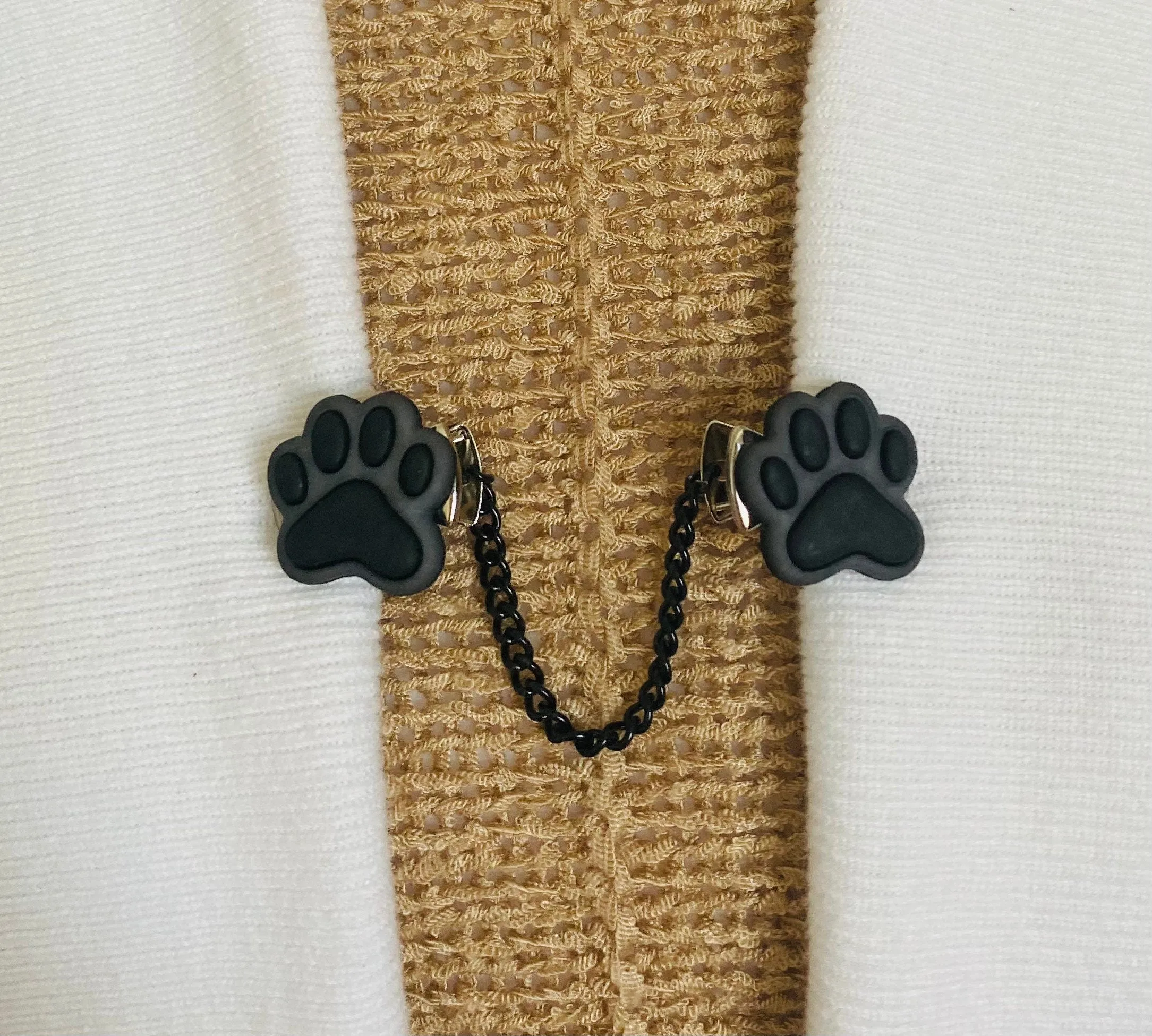 Sweater Clips Puppy Paws Cardigan Clasp Dog Sweater Clip Sweater Guard Gift Gifts for Her by Fabulici