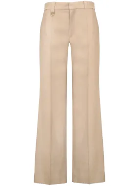 Tailored Wool Trousers with D-Ring