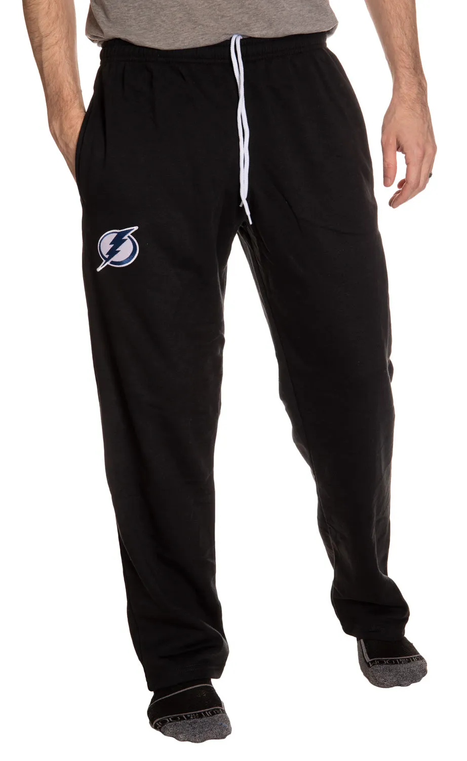 Tampa Bay Lightning Embroidered Logo Sweatpants for Men