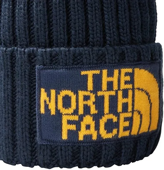 The North Face Mens Heritage Ski Tuke Hat Summit Navy/Gold