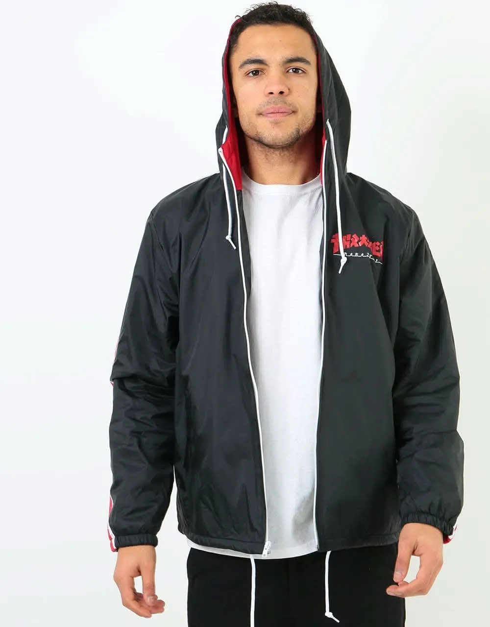 Thrasher Godzilla Track Jacket - Black