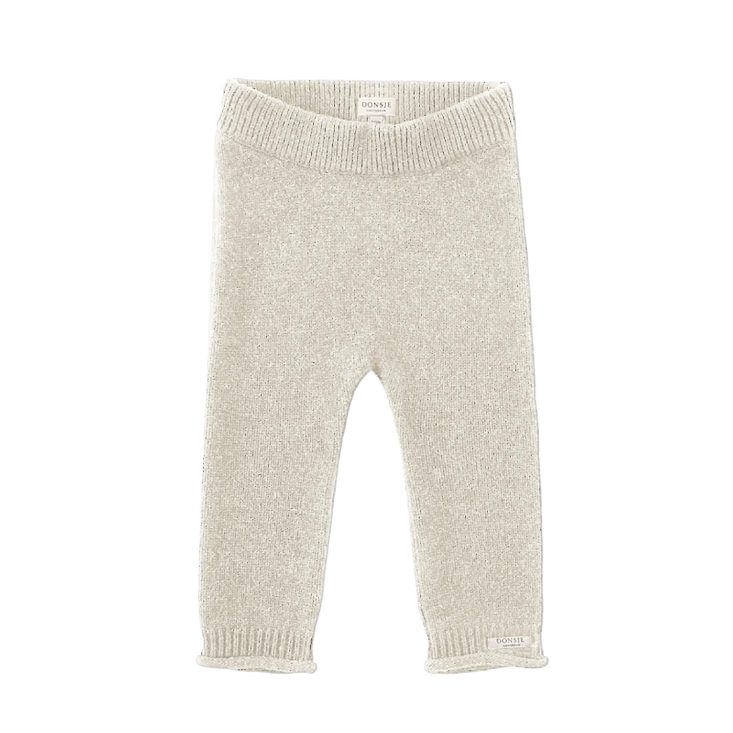 Trig Merino Wool Trousers | Arctic Ivory Melange