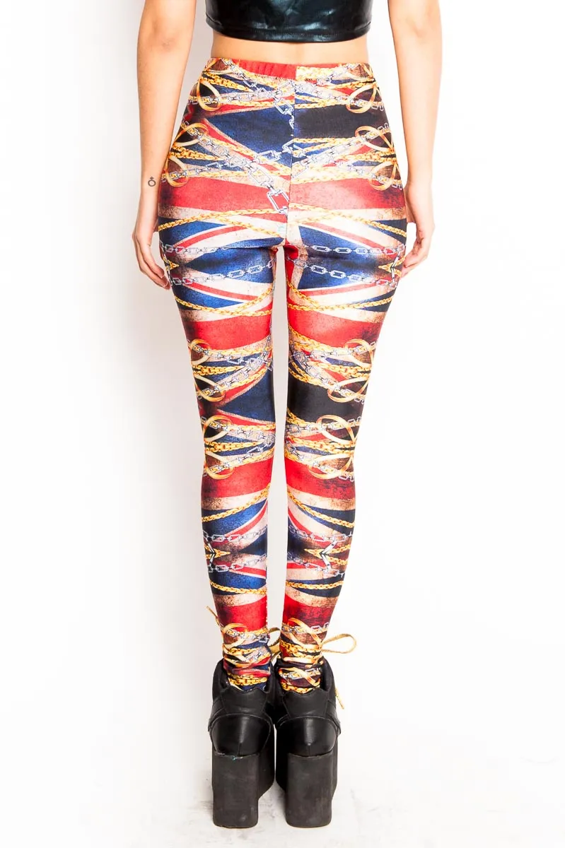 Union Jack Leggings (Small)