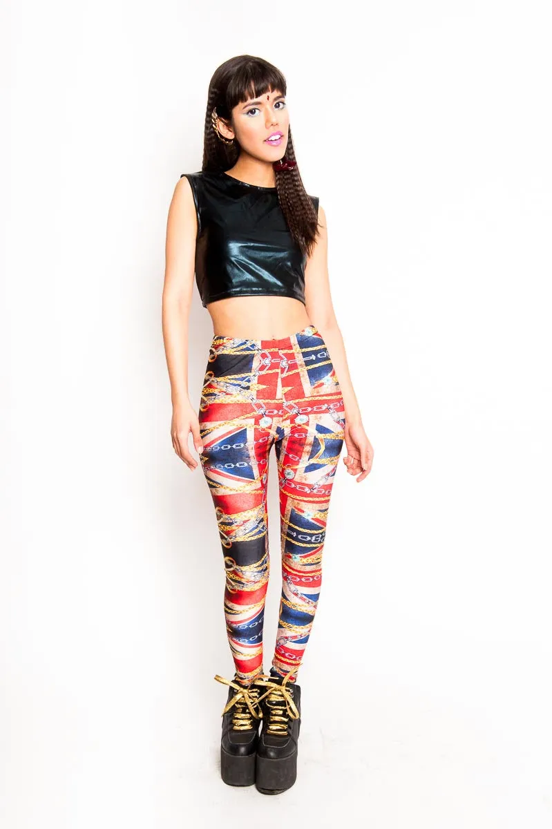 Union Jack Leggings (Small)