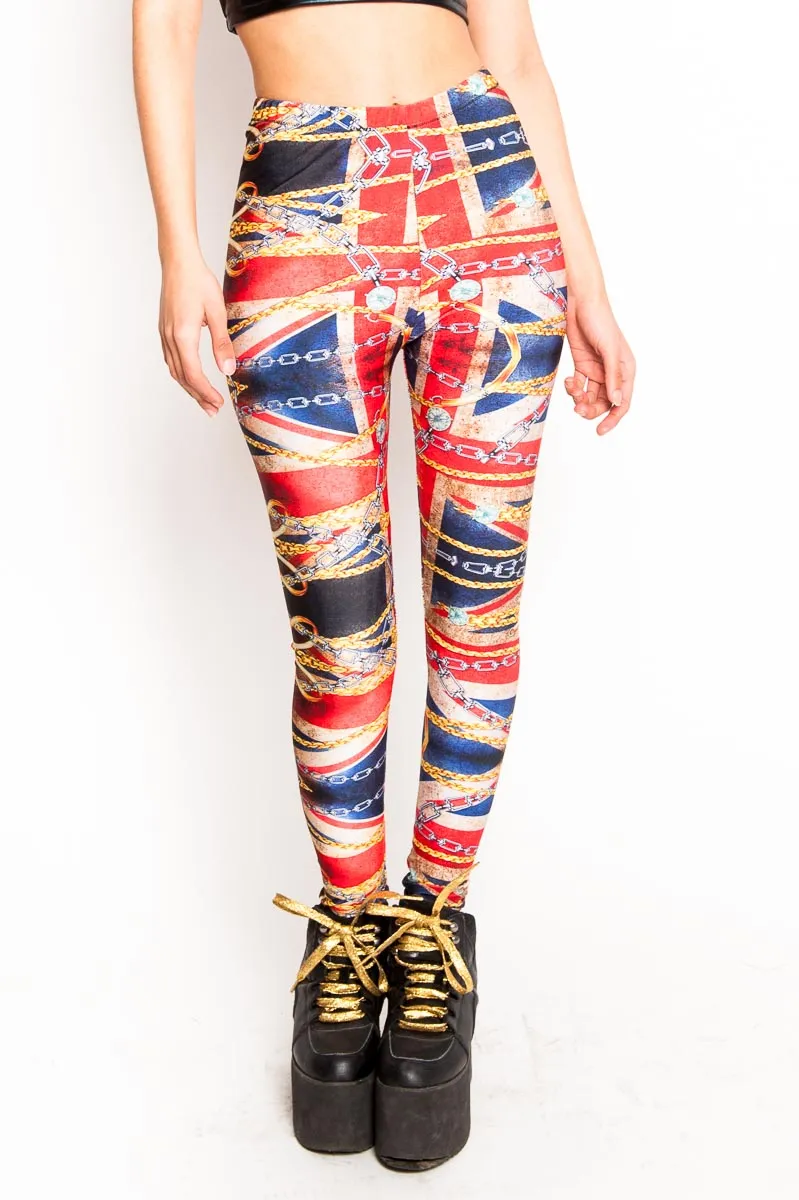 Union Jack Leggings (Small)