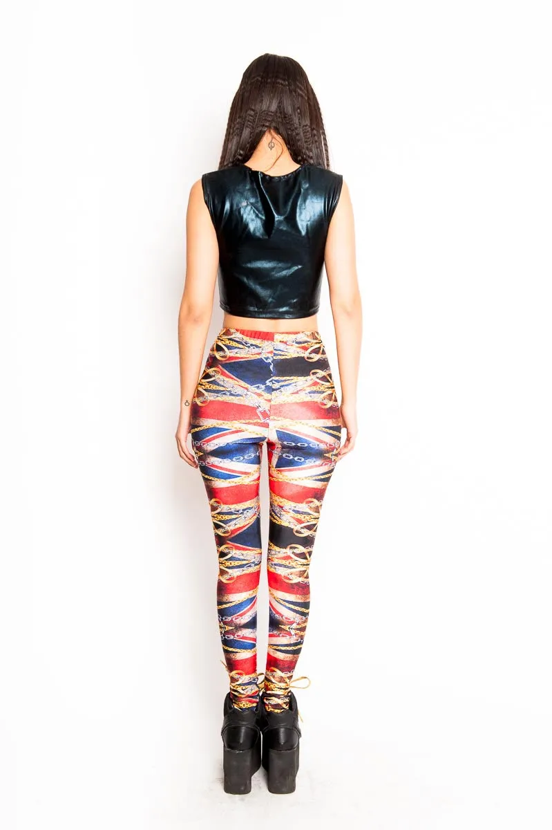 Union Jack Leggings (Small)