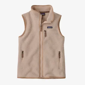 Women's Retro Pile Fleece Vest